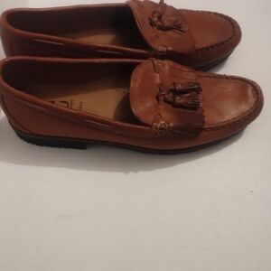 Allen Edmonds Nashua Brown Leather Loafers Size 13D